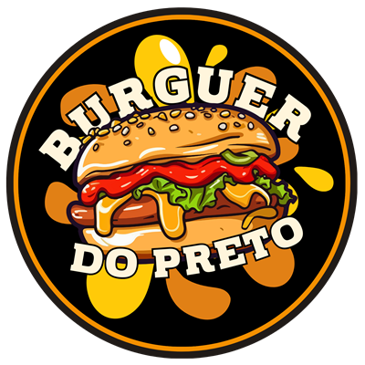 Logo restaurante Burguer do Preto