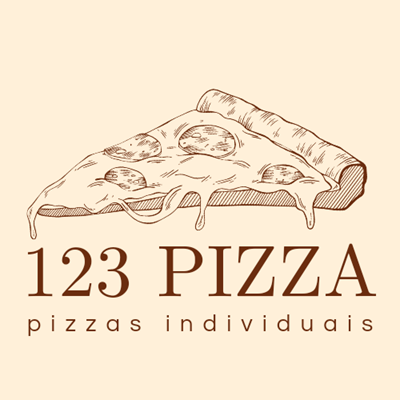 Logo restaurante 123 PIZZA