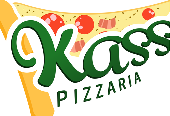 Logo restaurante kass pizzaria delivery