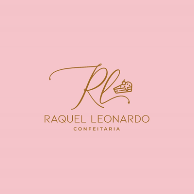 Logo restaurante Raquel Leonardo Confeitaria