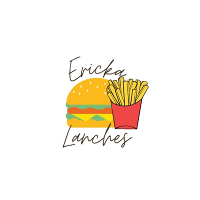 Logo restaurante ERICKA LANCHES