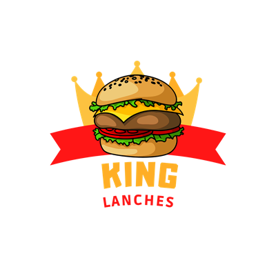 Logo restaurante king lanches