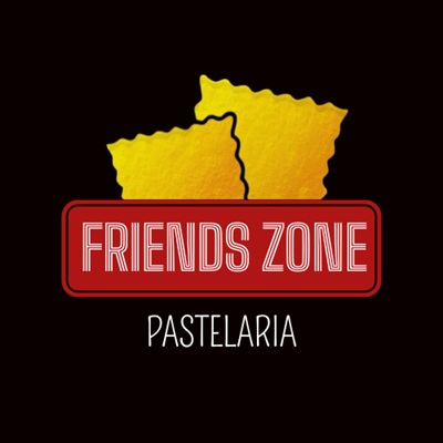 Logo restaurante Friends zone pastelaria