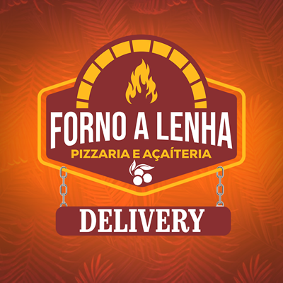 Logo restaurante Forno a lenha pizzaria e açaíteria