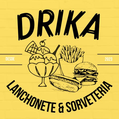 Logo restaurante DRIKA LANCHONETE & SORVETERIA