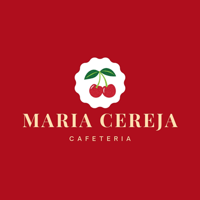 Logo restaurante Maria Cereja Cafeteria