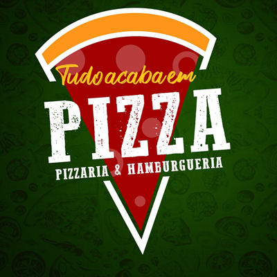 Logo restaurante Tudo Acaba em Pizza