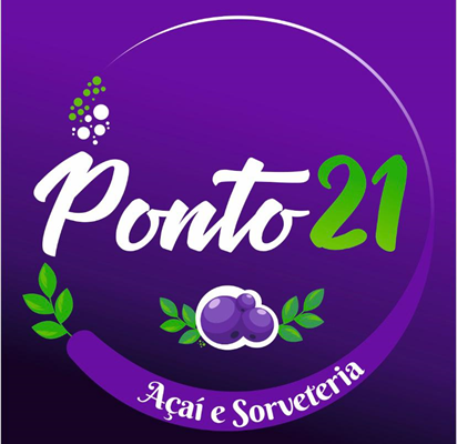 Logo restaurante Ponto 21 Açaí e Sorveteria 