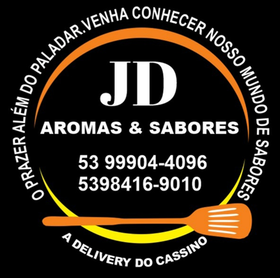 Logo restaurante Delivery jd aromas & sabores