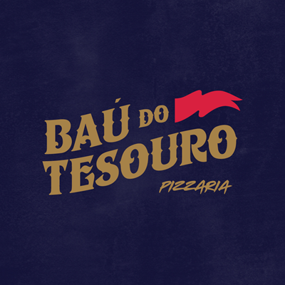 Logo restaurante Pizzaria Baú do Tesouro