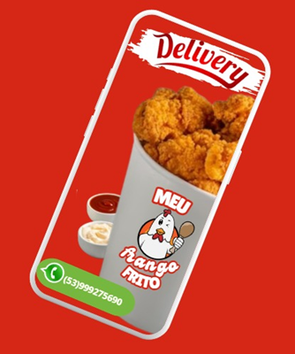 Logo restaurante Meu Frango Frito