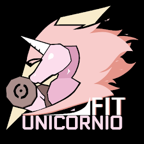 Logo restaurante unicornio fit