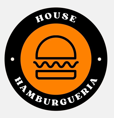 Logo restaurante House  Hamburgueria