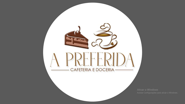 Logo restaurante A Preferida e Cafeteria