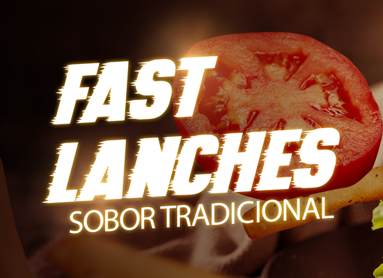 Logo restaurante fast lanches