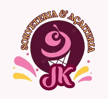 Logo restaurante JK Sorveteria e Açaiteria 