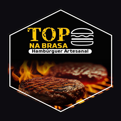 Logo restaurante Top na Brasa