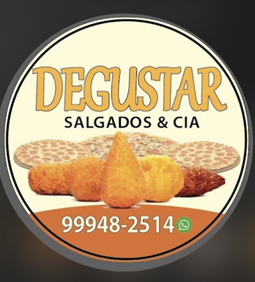 Logo restaurante Degustar sabores e cia