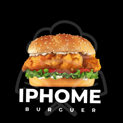Logo restaurante IPHOME BURGUER