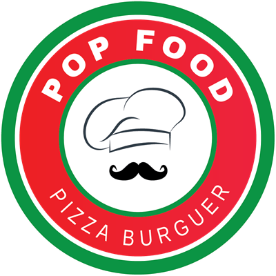 Logo restaurante PopFood Pizza Burger