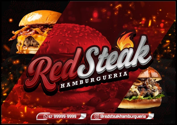 Logo restaurante RedSteaK Burguer & Grill