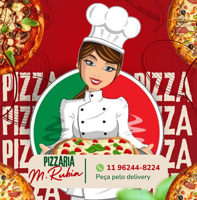 Logo restaurante PIZZARIA M RUBIA