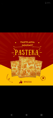 Logo restaurante Pasteka pastelaria e hambúrgueria gourmet