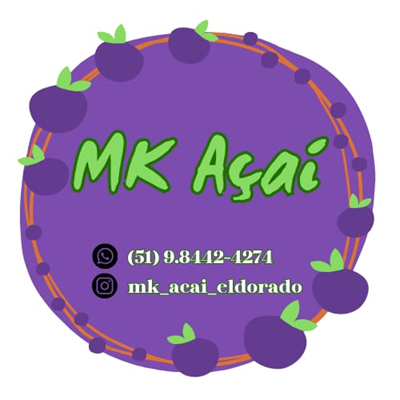 Logo restaurante MK AÇAÍ
