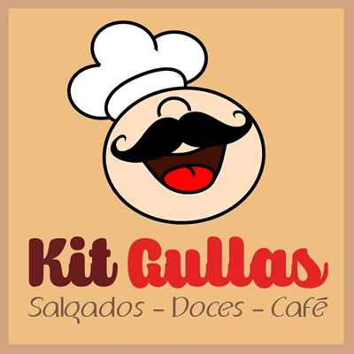 Logo restaurante kit Gullas