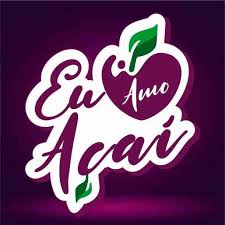 Logo restaurante Eu Amo Açaí