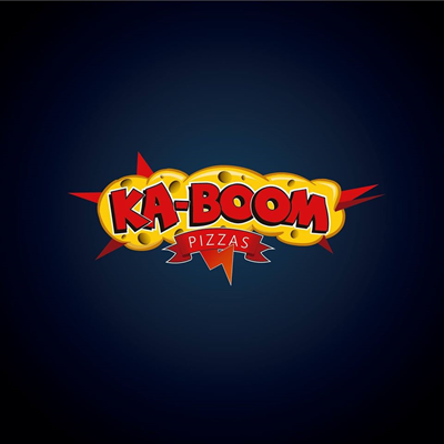 Logo restaurante KA-BOOM PIZZAS