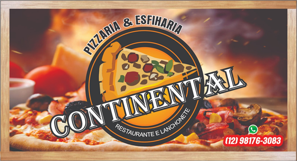 Logo restaurante Pizzaria e Esfiharia Continental