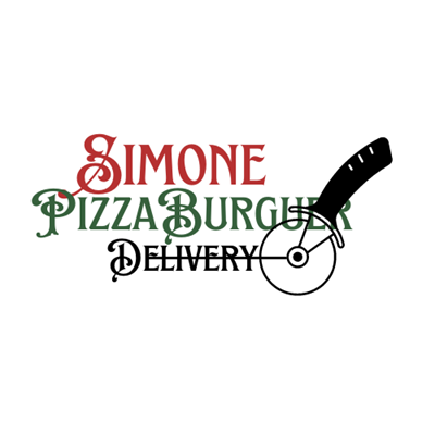 Logo restaurante pizza burger