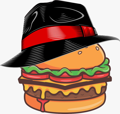 Logo restaurante O Poderoso Burguer