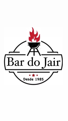 Logo restaurante bar do jair