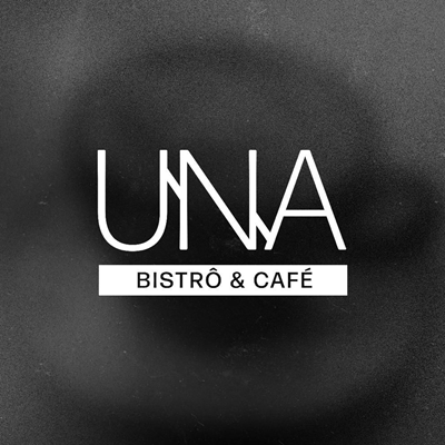 Logo restaurante Una Bistro e Café