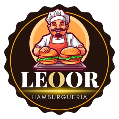 Logo restaurante Leoor Hamburgueria