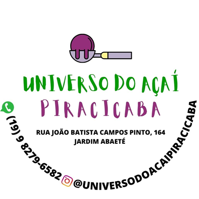 Logo restaurante Universo do Açaí Piracicaba