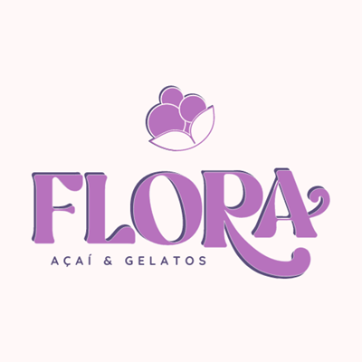 Logo restaurante Flora Açaiteria