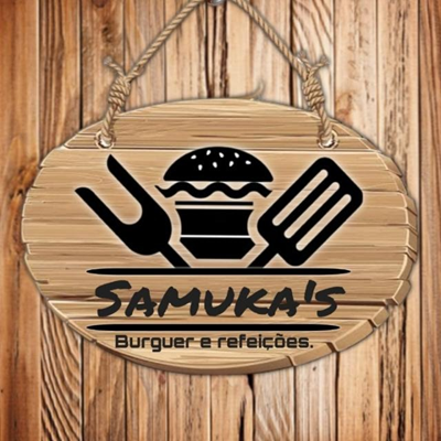 Logo restaurante Samukas Burguer e Refeições
