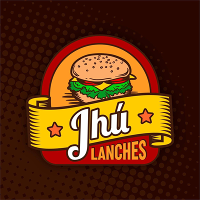 Logo restaurante Jhú Lanches e Açaí