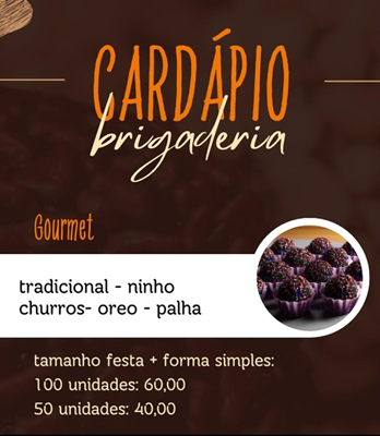 Logo restaurante I'M BRIGADEIRIA