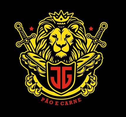 Logo restaurante JG PÃO E CARNE
