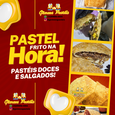 Logo restaurante Gêmeos Pastéis
