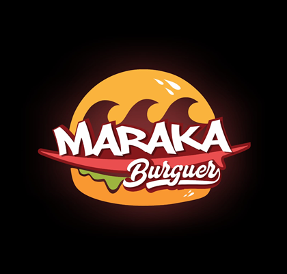 Logo restaurante MARAKA BURGUER IGARASSU