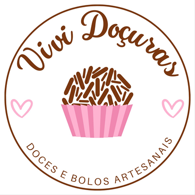 Logo restaurante Vivi Doçuras