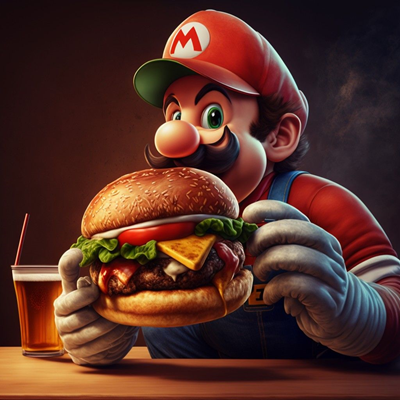 Logo restaurante SUPER MÁRIO LANCHES