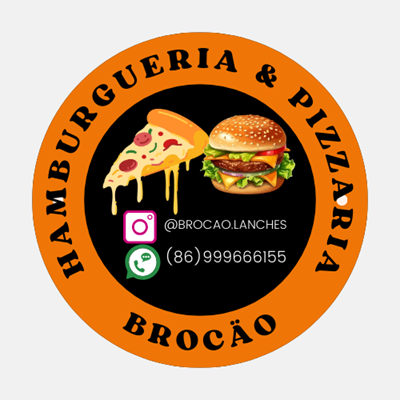 Logo restaurante brocao lanches