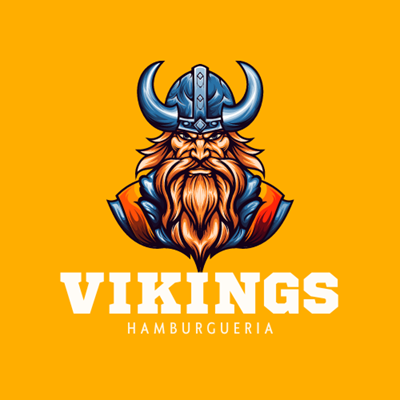 Logo restaurante Vikings Hamburgueria Delivery