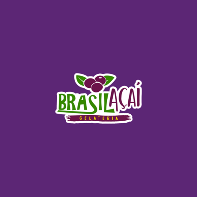 Logo restaurante brasil açaí